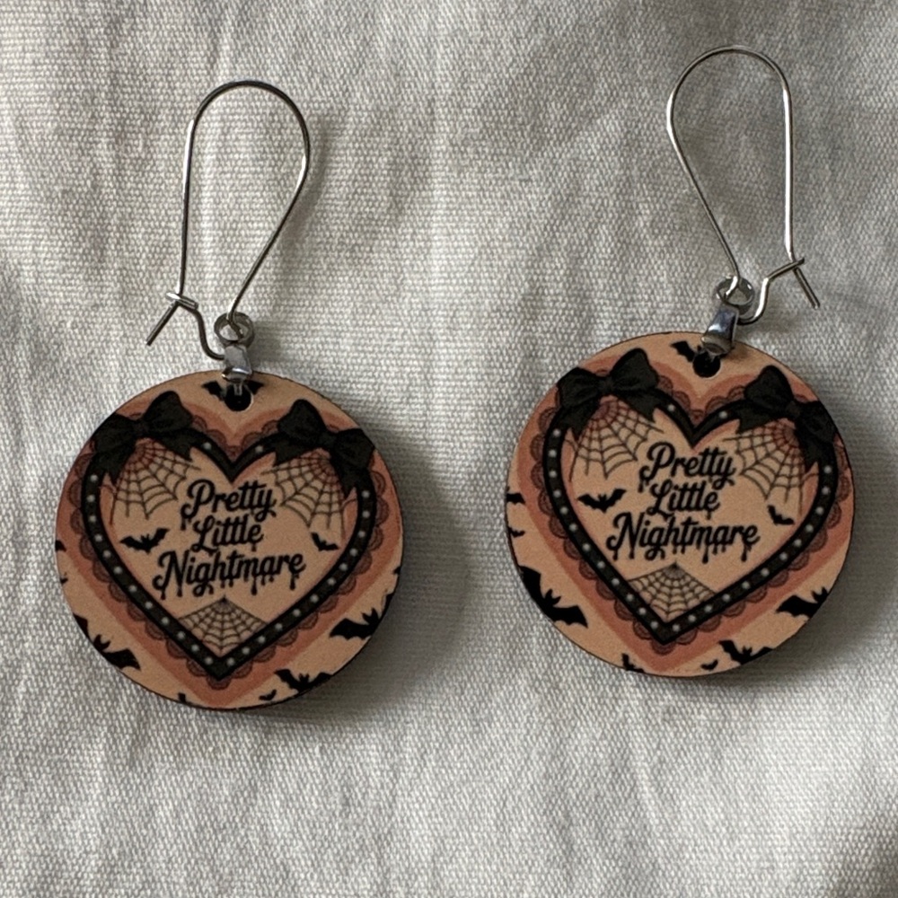Pretty little nightmare earrings